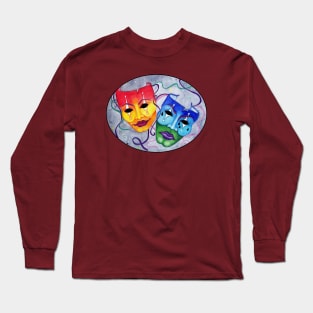 Comedy and Tragedy Long Sleeve T-Shirt